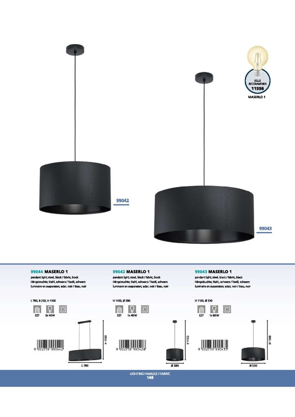 EGLO 2021 2022 Interior Lighting - Page 151