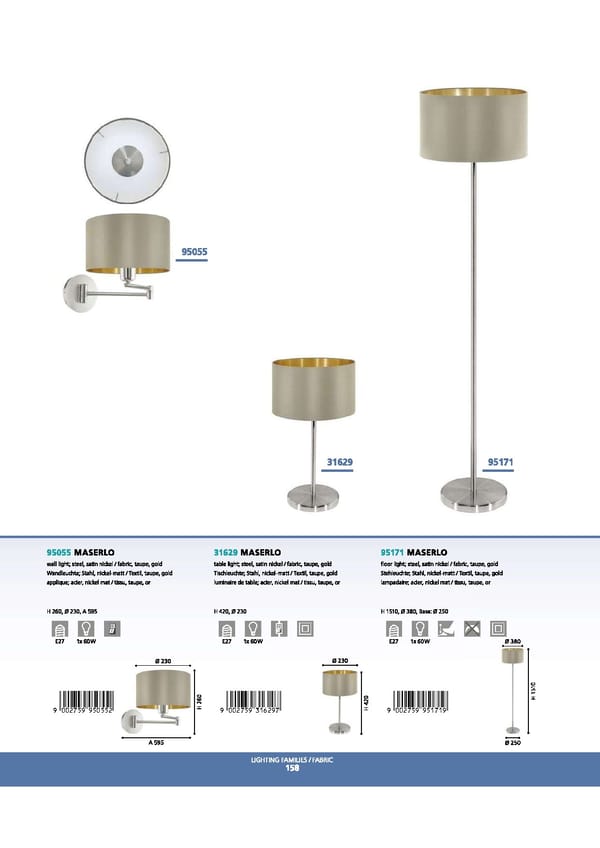 EGLO 2021 2022 Interior Lighting - Page 160