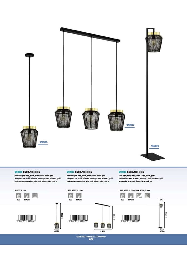 EGLO 2021 2022 Interior Lighting - Page 224