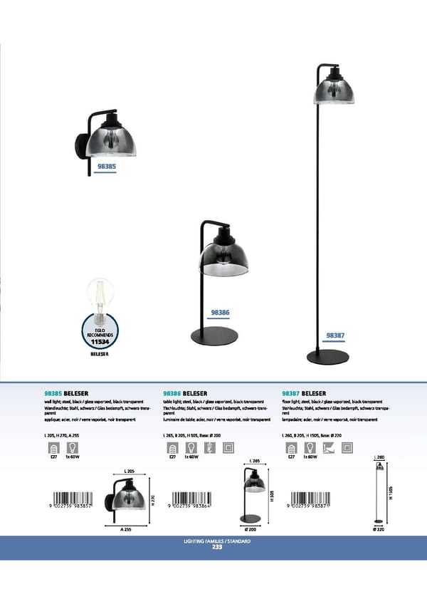 EGLO 2021 2022 Interior Lighting - Page 235