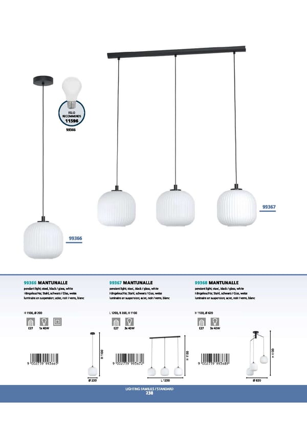 EGLO 2021 2022 Interior Lighting - Page 240