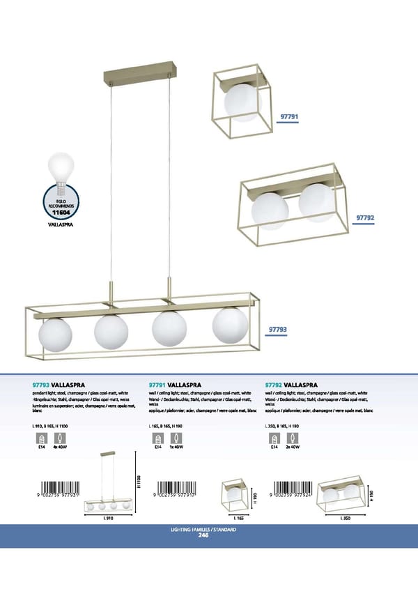 EGLO 2021 2022 Interior Lighting - Page 248