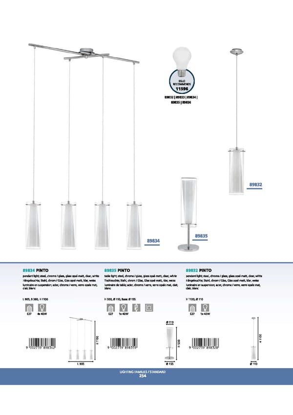 EGLO 2021 2022 Interior Lighting - Page 256