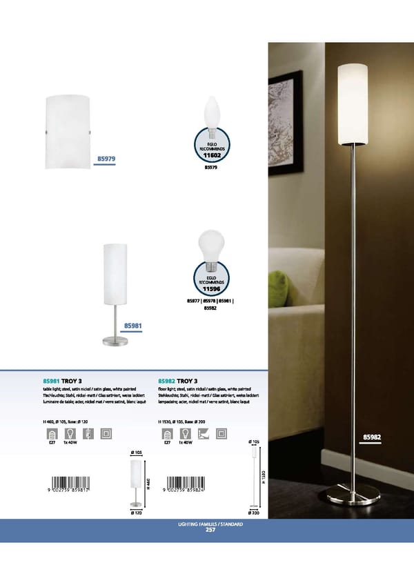 EGLO 2021 2022 Interior Lighting - Page 259