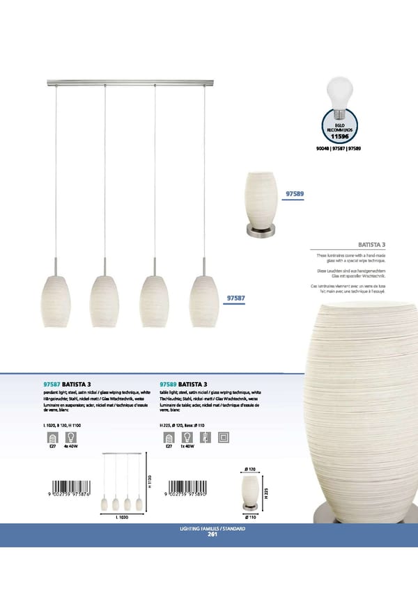 EGLO 2021 2022 Interior Lighting - Page 263