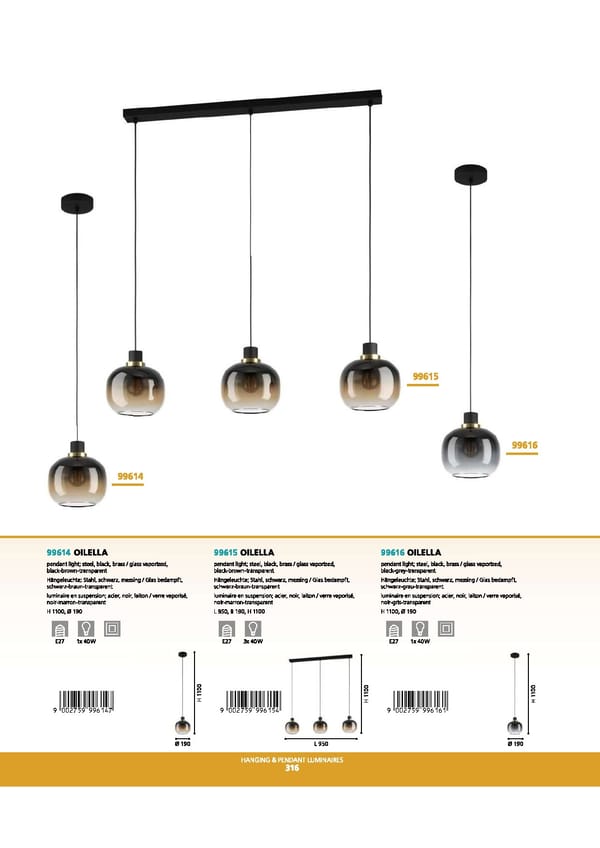 EGLO 2021 2022 Interior Lighting - Page 318