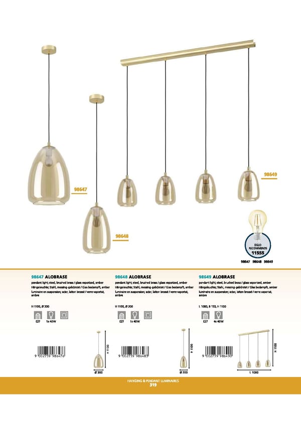 EGLO 2021 2022 Interior Lighting - Page 321