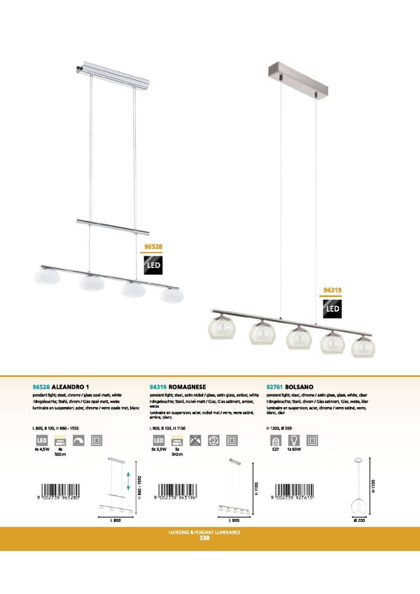 EGLO 2021 2022 Interior Lighting - Page 340