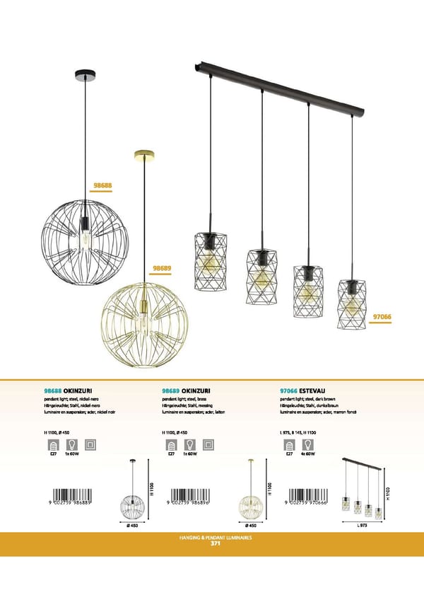 EGLO 2021 2022 Interior Lighting - Page 373