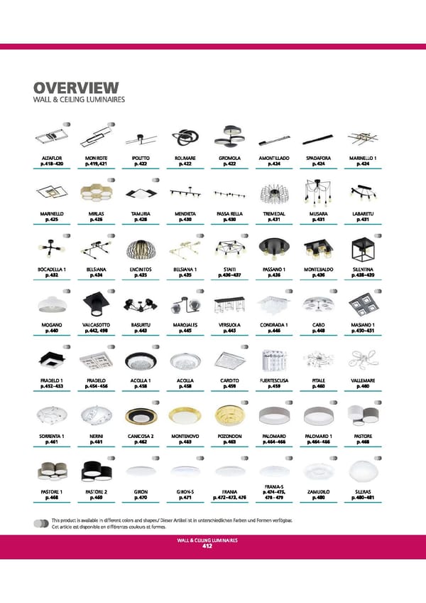 EGLO 2021 2022 Interior Lighting - Page 414