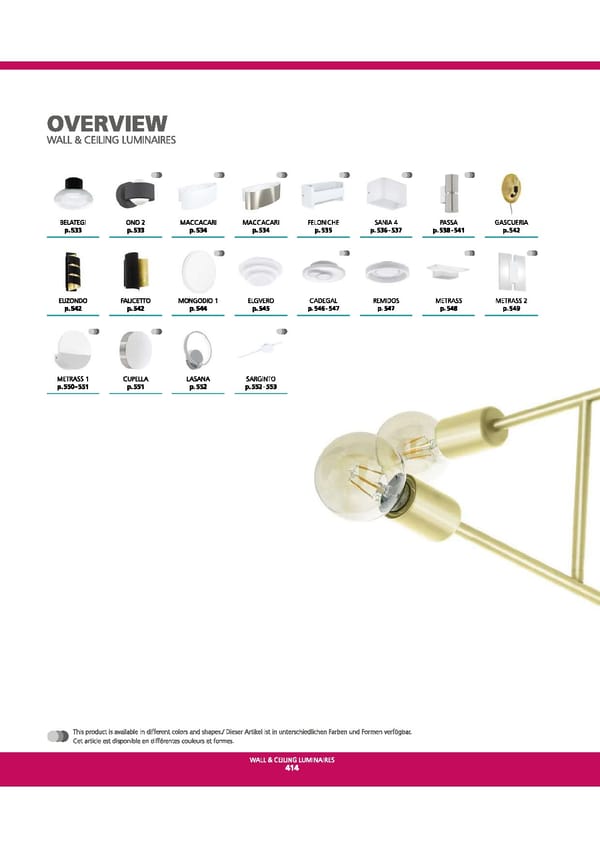 EGLO 2021 2022 Interior Lighting - Page 416