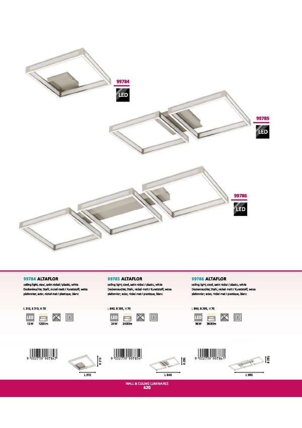 EGLO 2021 2022 Interior Lighting - Page 422