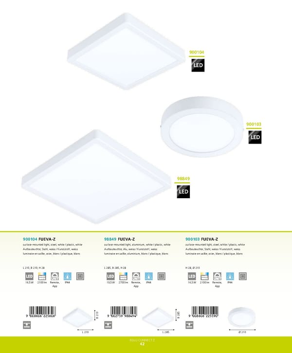 EGLO 2021 2022 Connect Z Folder - Page 44