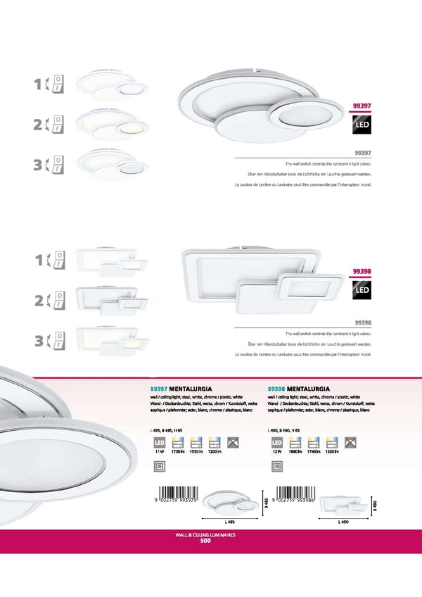 EGLO 2021 2022 Interior Lighting - Page 502