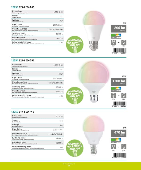 EGLO 2021 2022 Connect Z Folder - Page 56