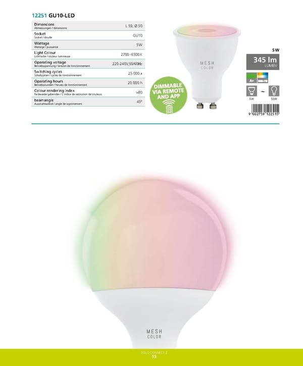 EGLO 2021 2022 Connect Z Folder - Page 57