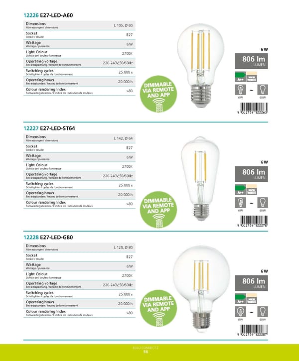 EGLO 2021 2022 Connect Z Folder - Page 58