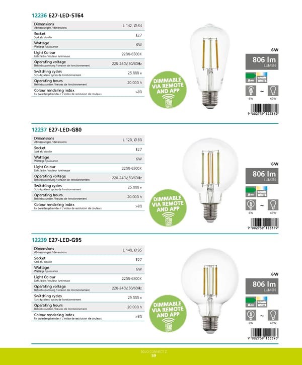 EGLO 2021 2022 Connect Z Folder - Page 61