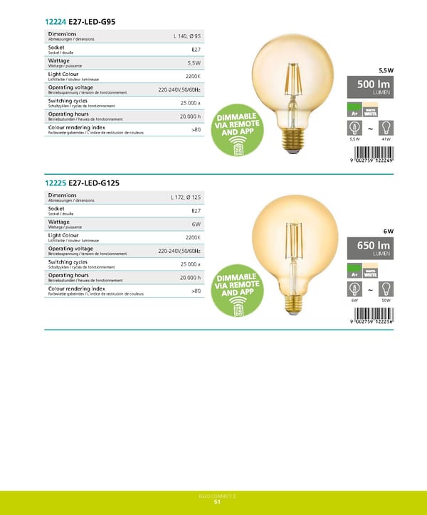 EGLO 2021 2022 Connect Z Folder - Page 63