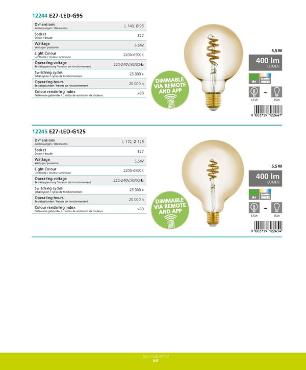 EGLO 2021 2022 Connect Z Folder - Page 65