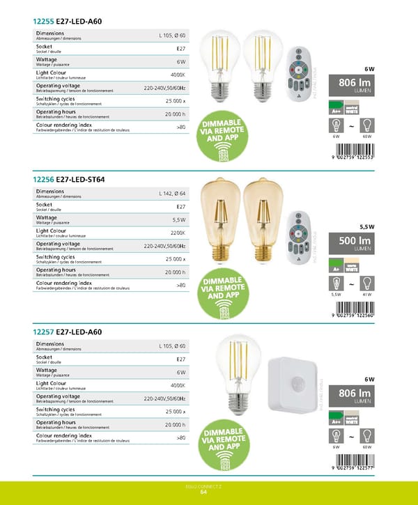 EGLO 2021 2022 Connect Z Folder - Page 66