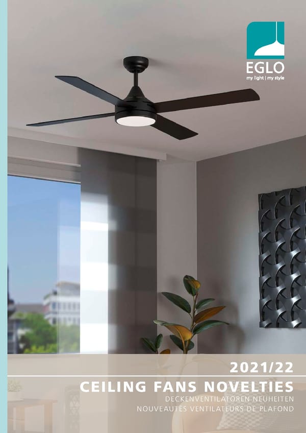 EGLO 2021 2022 Ceiling Fans Novelties - Page 1