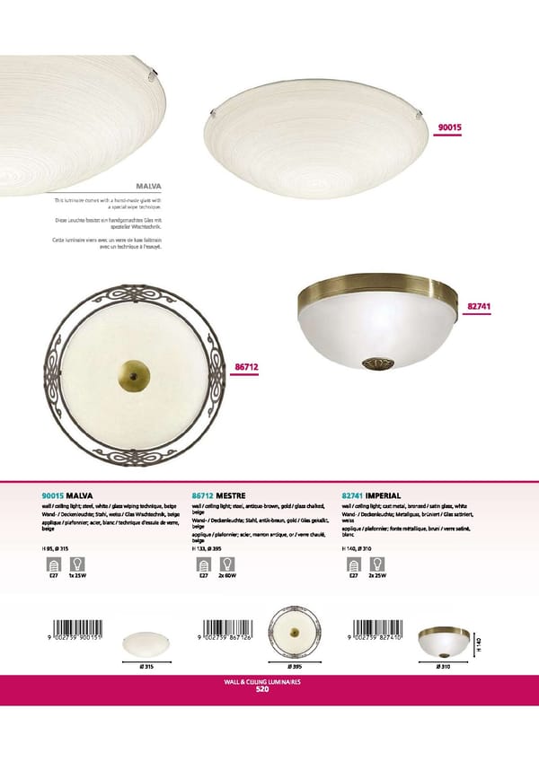 EGLO 2021 2022 Interior Lighting - Page 522