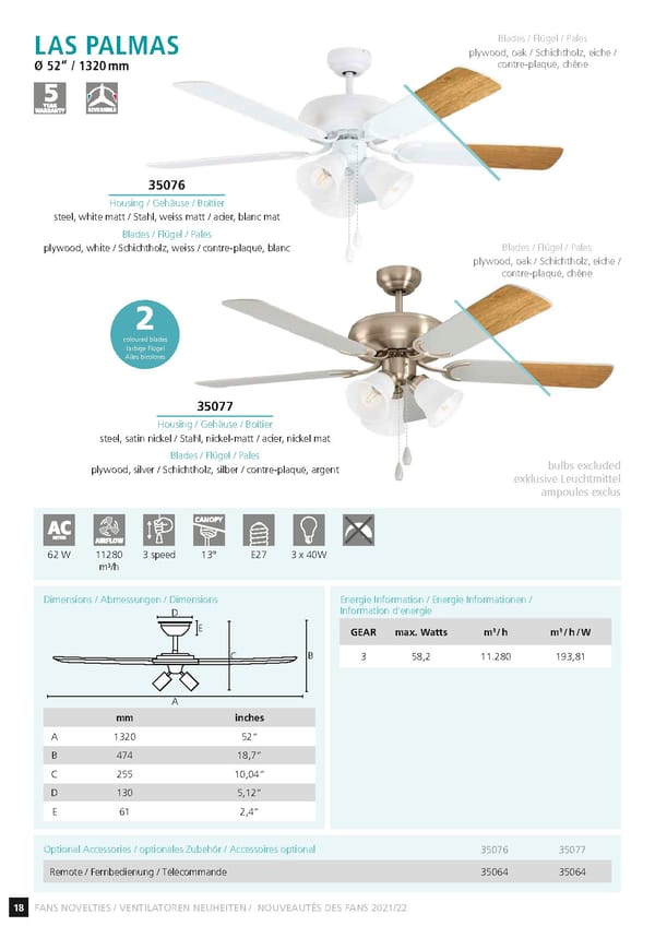 EGLO 2021 2022 Ceiling Fans Novelties - Page 20