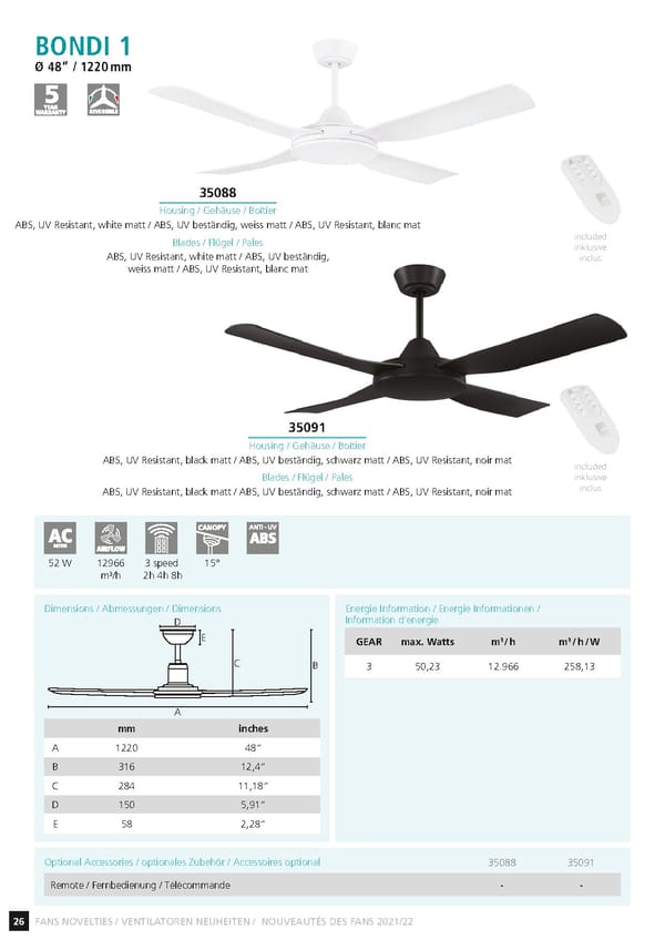 EGLO 2021 2022 Ceiling Fans Novelties - Page 28