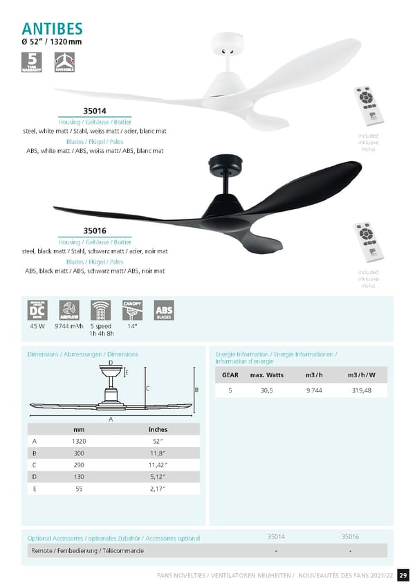 EGLO 2021 2022 Ceiling Fans Novelties - Page 31