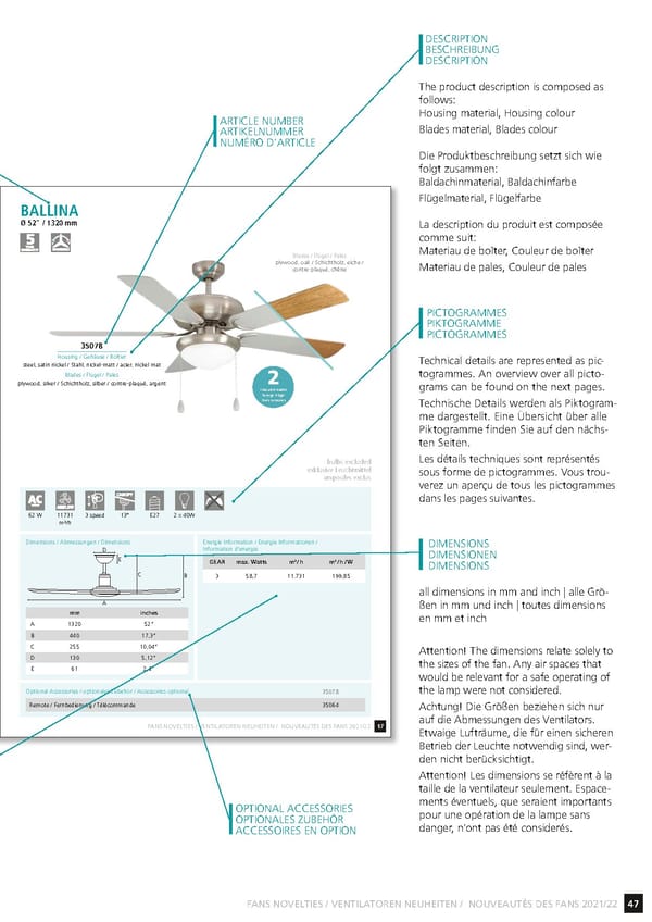 EGLO 2021 2022 Ceiling Fans Novelties - Page 49