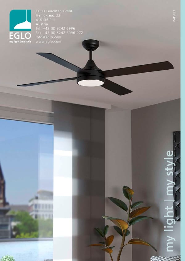 EGLO 2021 2022 Ceiling Fans Novelties - Page 56