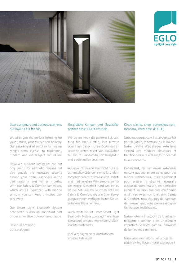 EGLO 2020 2021 Outdoor Luminaires - Page 3