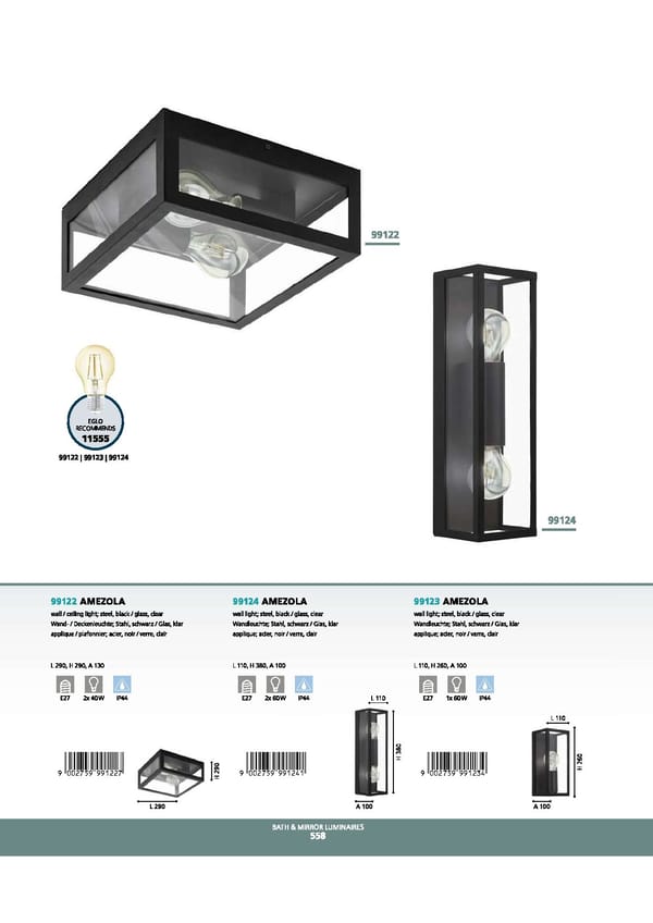 EGLO 2021 2022 Interior Lighting - Page 562