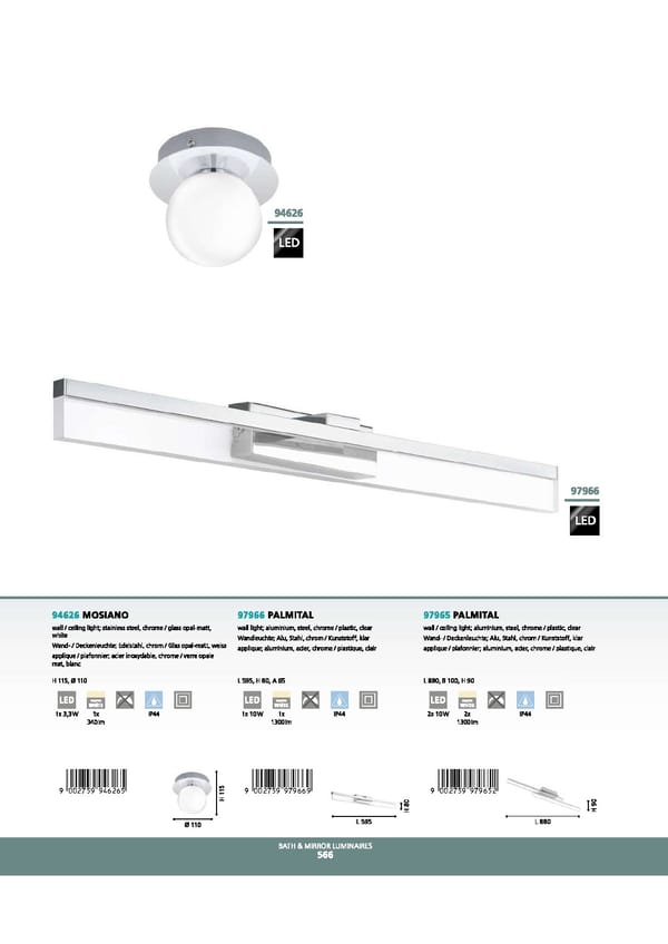 EGLO 2021 2022 Interior Lighting - Page 570