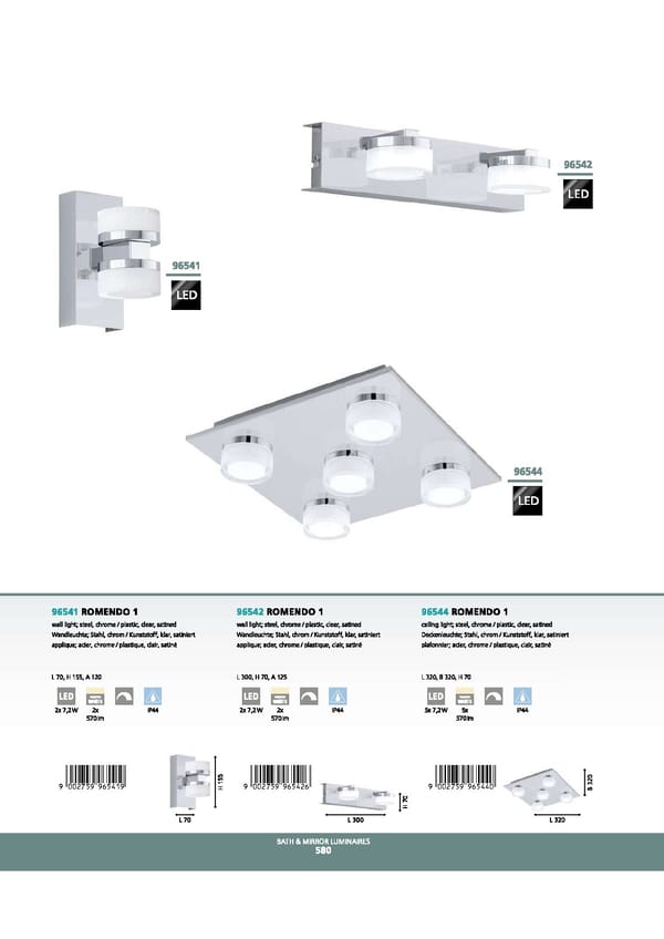 EGLO 2021 2022 Interior Lighting - Page 584