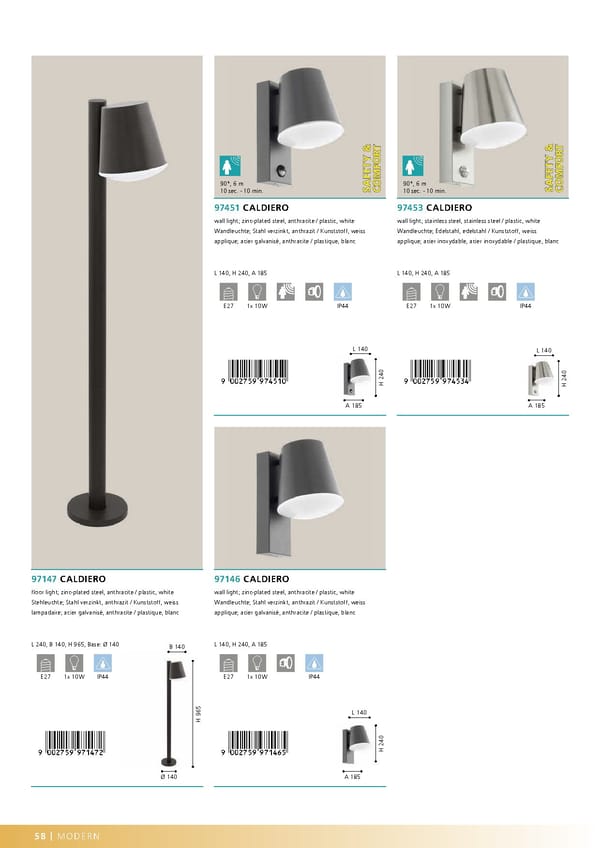 EGLO 2020 2021 Outdoor Luminaires - Page 60