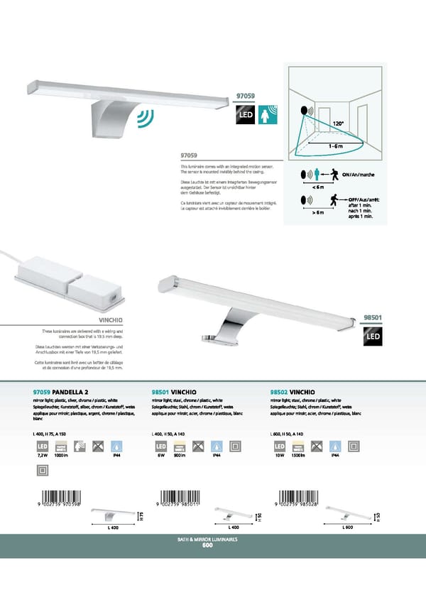 EGLO 2021 2022 Interior Lighting - Page 604