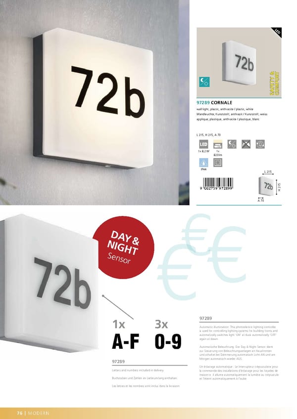 EGLO 2020 2021 Outdoor Luminaires - Page 78