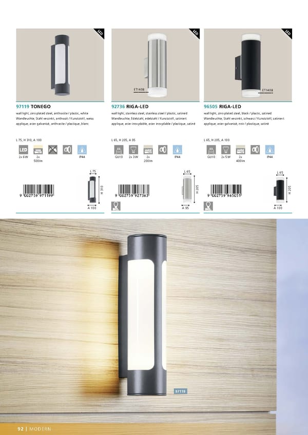 EGLO 2020 2021 Outdoor Luminaires - Page 94