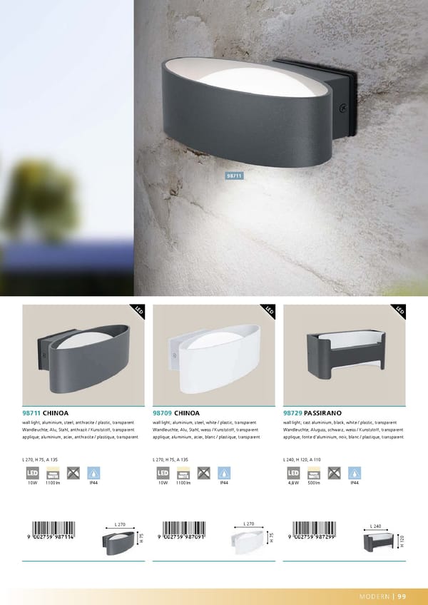 EGLO 2020 2021 Outdoor Luminaires - Page 101