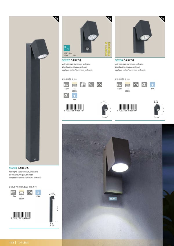 EGLO 2020 2021 Outdoor Luminaires - Page 114