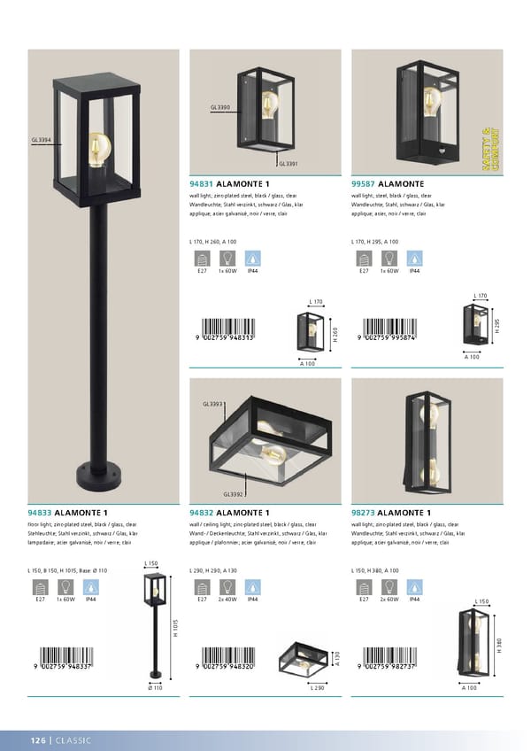 EGLO 2020 2021 Outdoor Luminaires - Page 128