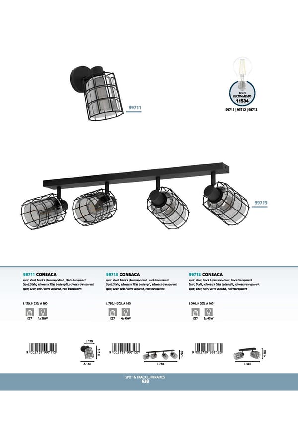 EGLO 2021 2022 Interior Lighting - Page 642