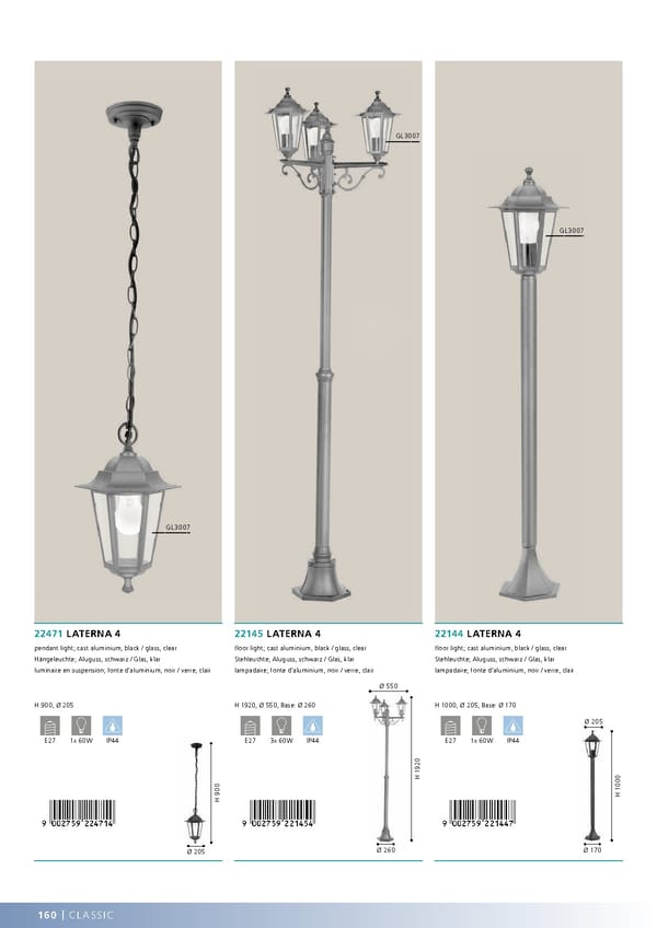 EGLO 2020 2021 Outdoor Luminaires - Page 162