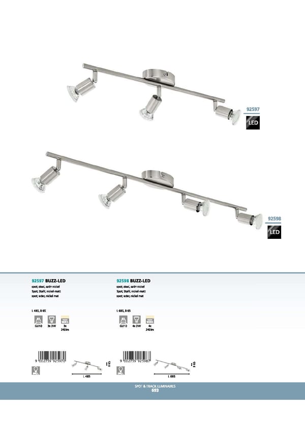 EGLO 2021 2022 Interior Lighting - Page 697