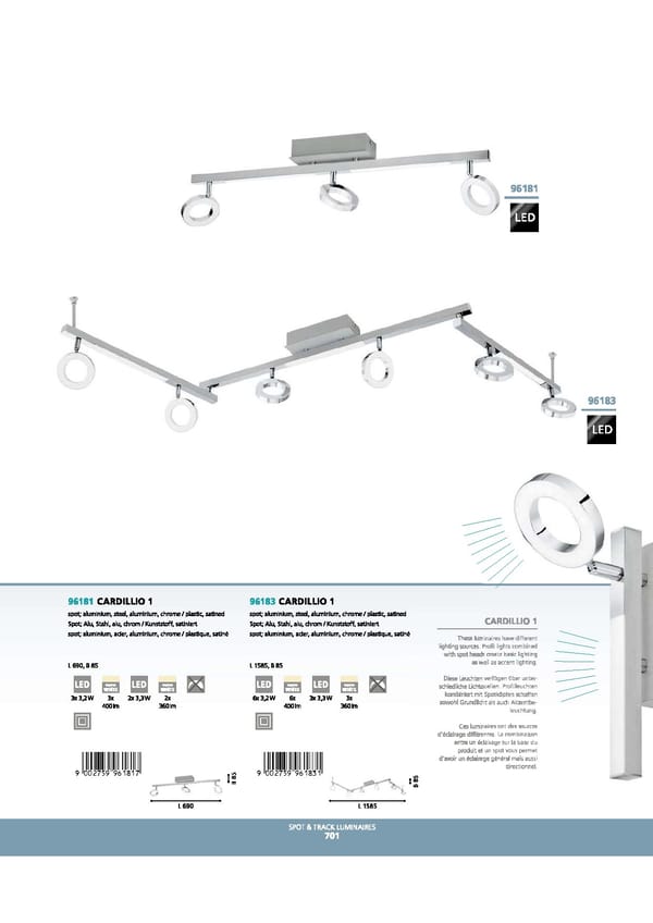 EGLO 2021 2022 Interior Lighting - Page 705