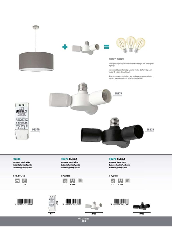 EGLO 2021 2022 Interior Lighting - Page 798