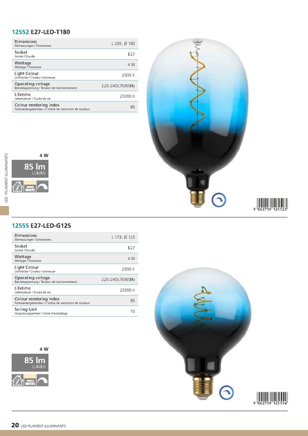 EGLO 2021 2022 Illuminants Novelties - Page 22