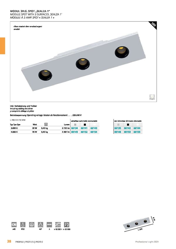 EGLO 2021 Professional Ligght - Page 40